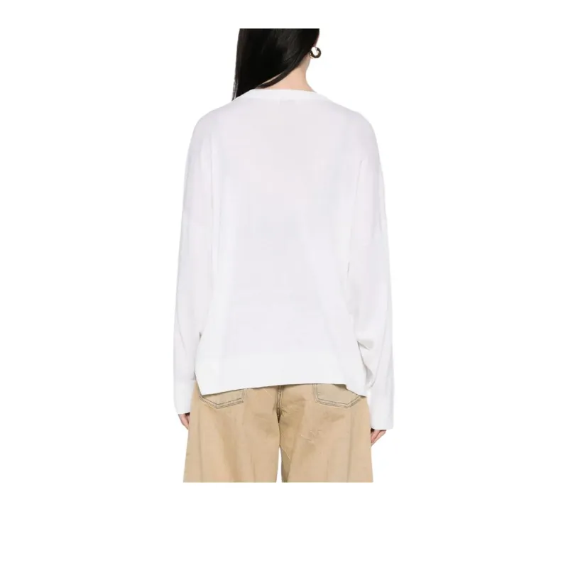 Brunello Cucinelli Monili Embellished Drop Shoulder Jumper-2