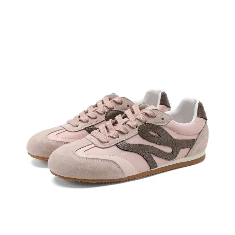 D FUSE SCANDINAVIA German Army Trainers Low Top Casual Shoes Women's-9