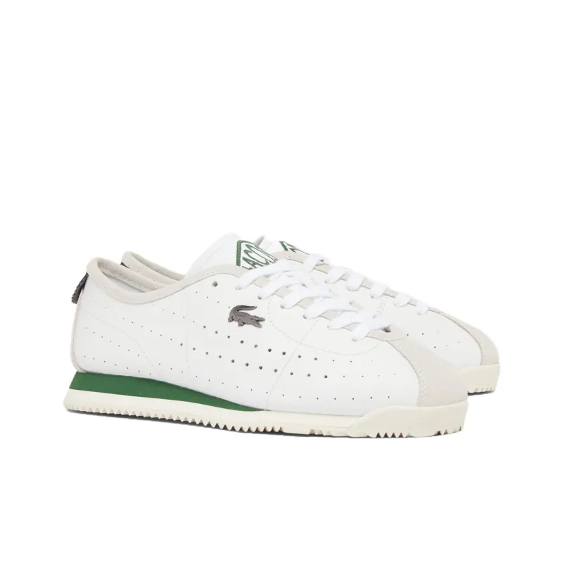 LACOSTE Anti Slip Wear Resistant Low Top Casual Shoes Women's White-1