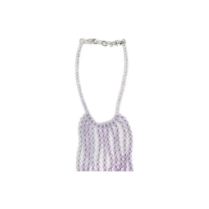 EMPORIO ARMANI Logo Engraved Embellished Necklace-2