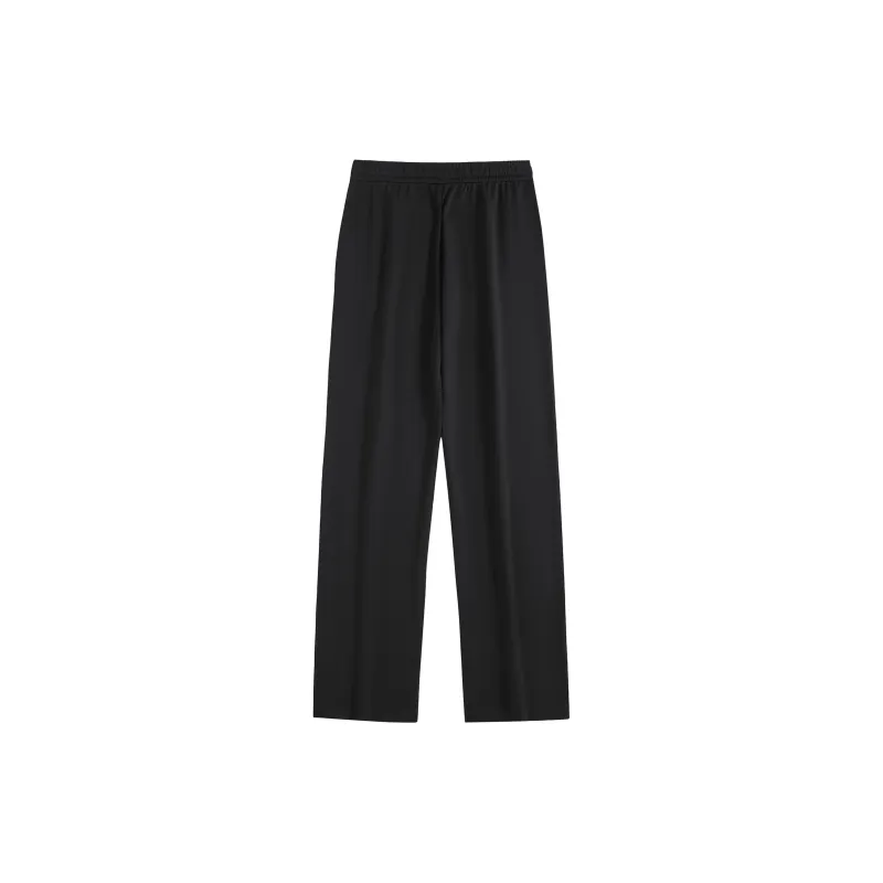 GWAF Classic Basic Solid Color Versatile Minimalist Style Drawstring Lace Up Casual Straight Fit Pants Unisex-8