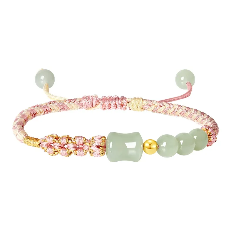 CHOW TAI SENG Bracelets Green Jade Women's-1
