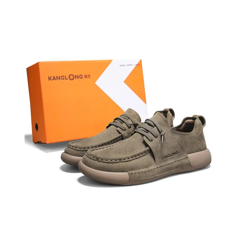 KANGLONG Non-slip Lightweight Low-Top Casual Shoes Men's-17