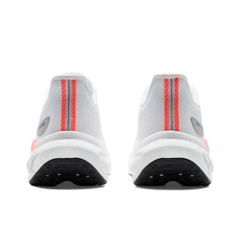 XTEP Abrasion Resistant, Lightweight, And Breathable Low Top Casual Running Shoes Men's White Orange-4