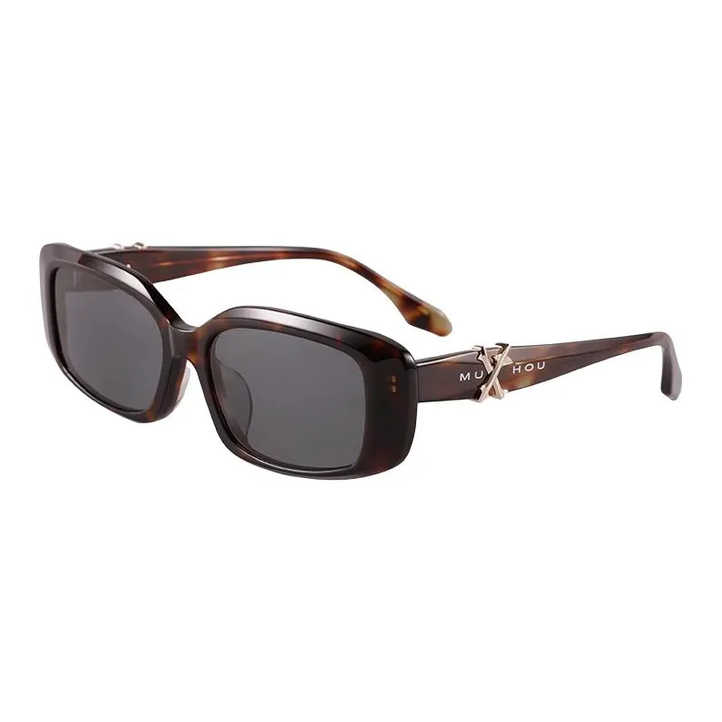 MuHou Plate Frame Square Sunglasses Unisex-1