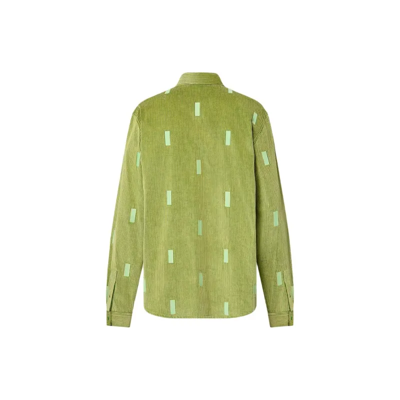LOUIS VUITTON Lv X Park Seo Bo Corduroy Long Sleeved Shirt-1