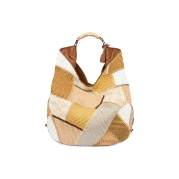 MOSCHINO Patchwork Tote Bag