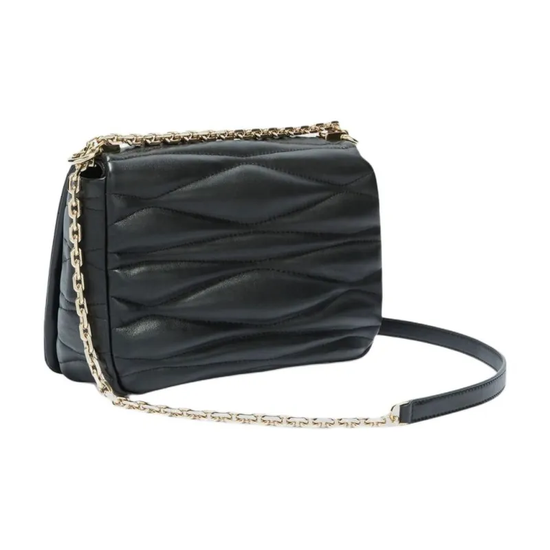 Furla Nappa Leather Shoulder Bag Women's Black-1