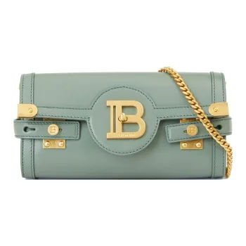 BALMAIN B Buzz Pouch 23 Chain Linked Clutch Bag