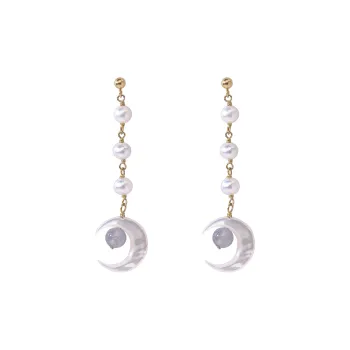 FREE ELF Pearl Earrings Women's