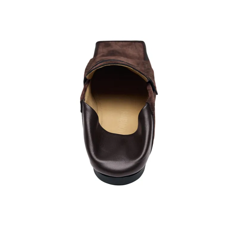 Jacquemus Carré Loafers Men's Brown-4