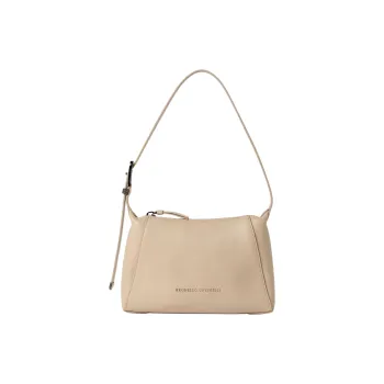 Brunello Cucinelli Logo debossed Shoulder Bag