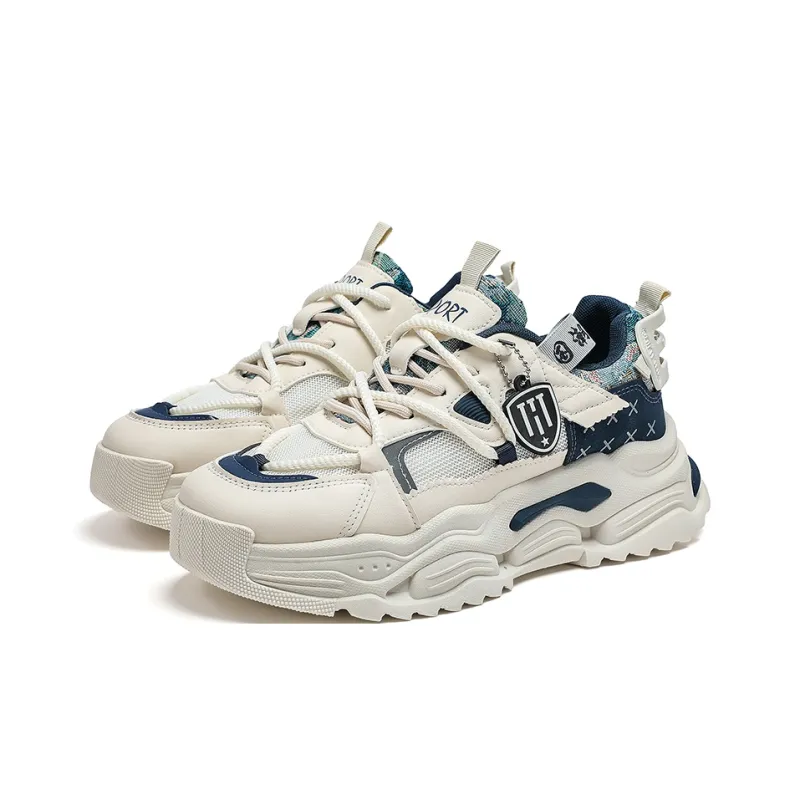 HACKBUTEER Low-Top Chunky Sneakers Men's-3