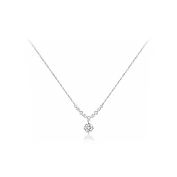 KUMET Zircon Necklaces Women's Couple Bestie Same Style