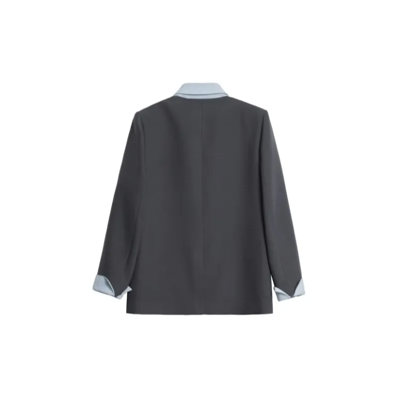 Mambe Business Suit Women's Gray-1