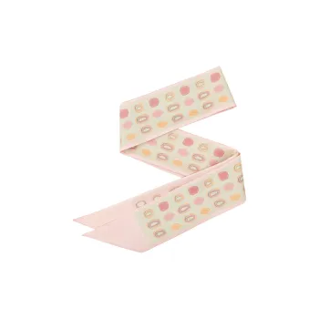 Eucalyptus Ornamentation Silk Scarves Women's