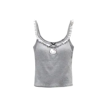 GUKOO x Hello Kitty Sanrio Series Tank Top Women's Heather Gray