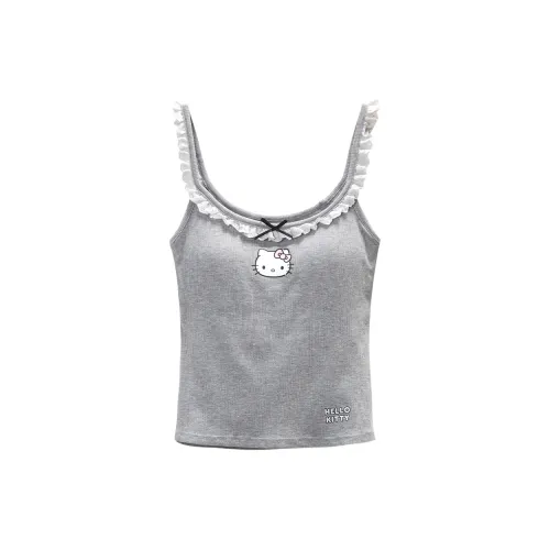 GUKOO x Hello Kitty Sanrio Series Tank Top Women's Heather Gray