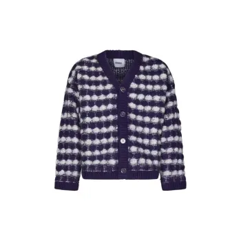 BONSAI STUDIO Patterned Intarsia knit Cardigan