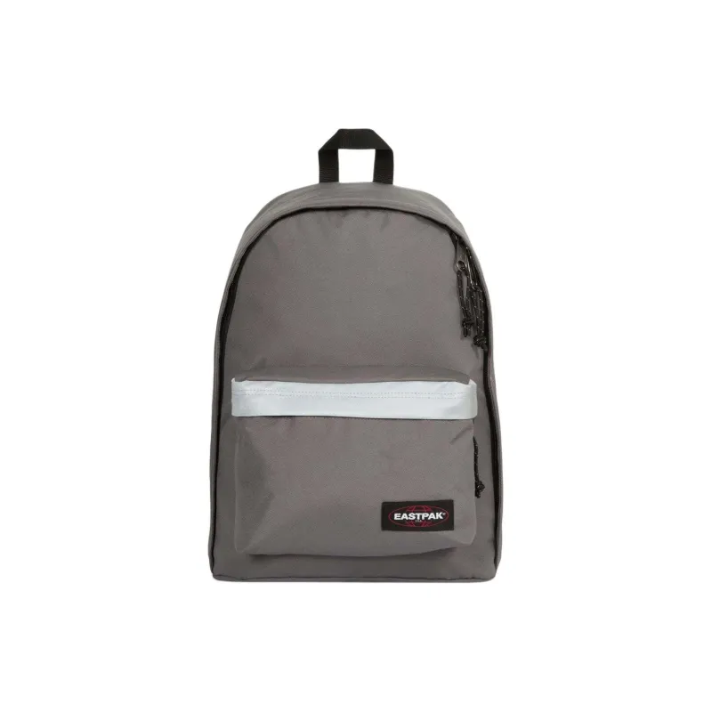 EASTPAK Nylon Backpack Unisex Gray-0
