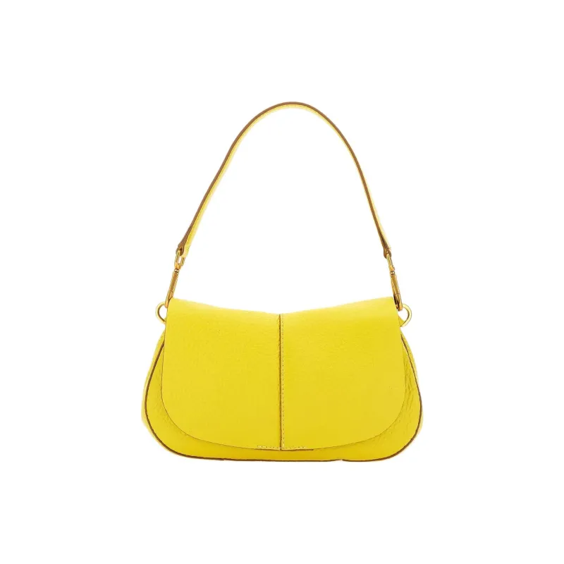 GIANNI CHIARINI Helena Round Foldover Top Shoulder Bag-0