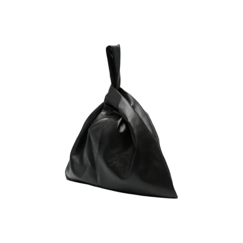 NANUSHKA Recycled Polyester Clutch Large Size Women's Black-1