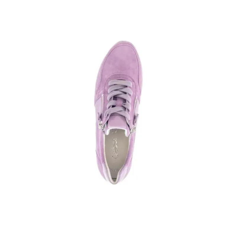 Gabor Fashion Low Top Casual Shoes Women's Purple-3