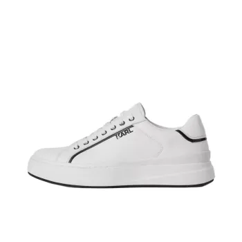 KARL LAGERFELD / Karl Lagerfeld Jeans Kronos Leather Sneakers