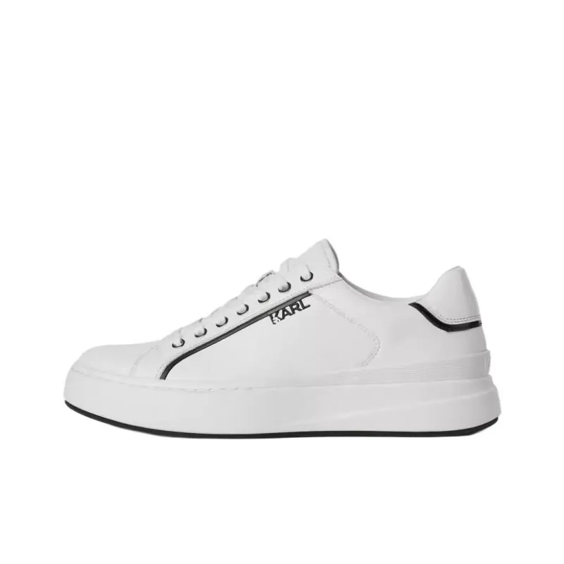KARL LAGERFELD / Karl Lagerfeld Jeans Kronos Leather Sneakers-0