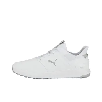 PUMA IGNITE ELEVATE Abrasion Resistant Low Top Golf Shoes Men's White