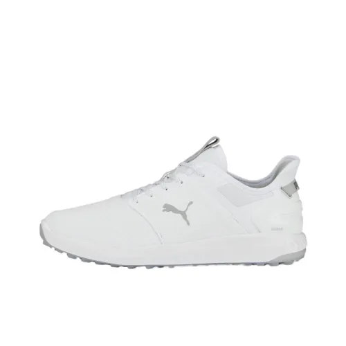 PUMA IGNITE ELEVATE Abrasion Resistant Low Top Golf Shoes Men's White