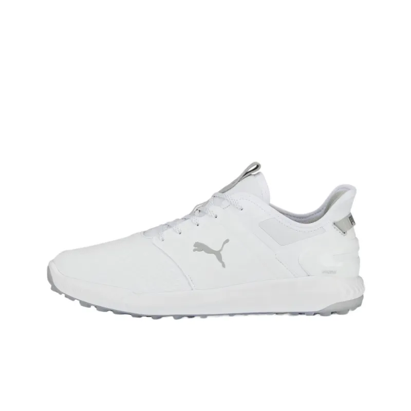 PUMA IGNITE ELEVATE Abrasion Resistant Low Top Golf Shoes Men's White-0