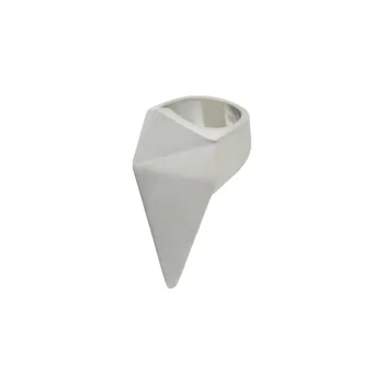 RICK OWENS Pyramid Geometric Ring