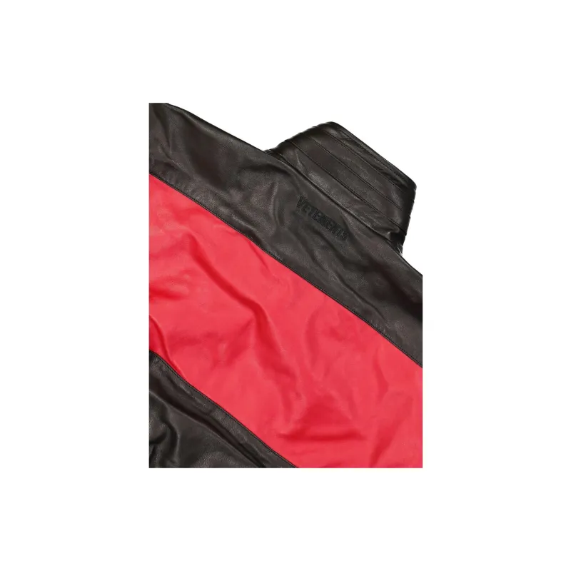 Vetements Leather Tracksuit Jacket-4