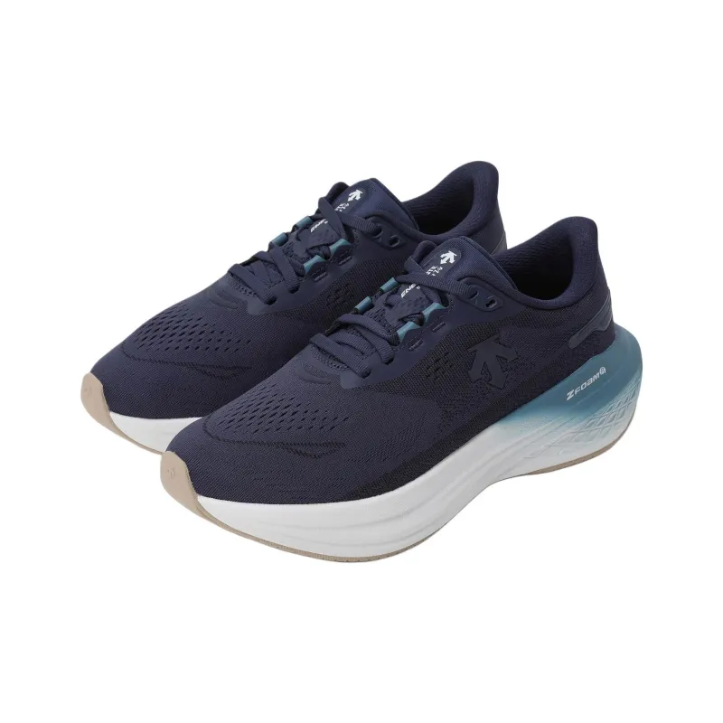 DESCENTE Energize Super V4 Anti Slip Wear Resistant Low Top Casual Running Shoes Unisex Blue-1