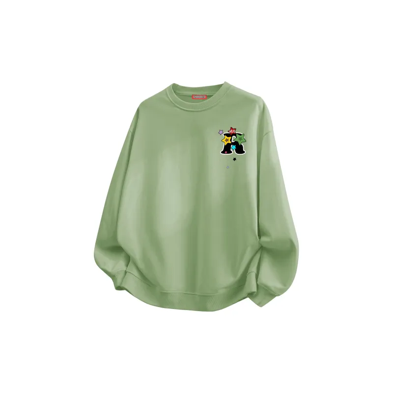 REXSHION Sweatshirt Unisex White-18