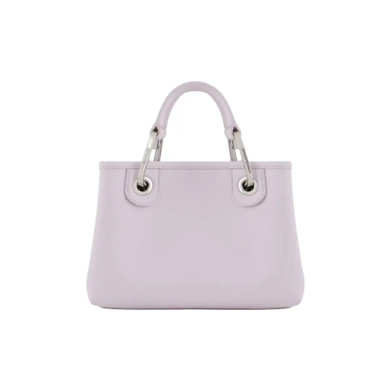 EMPORIO ARMANI MyEA Thermoplastic Polyurethane Tote Bag Shopping Bag Shoulder Bag Handbag Mini Women's Pink-2