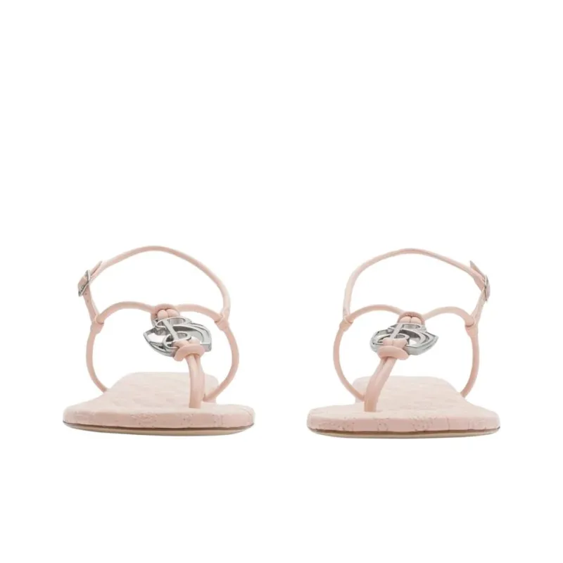 Burberry Ronda Strap Sandals Women's Pink-2