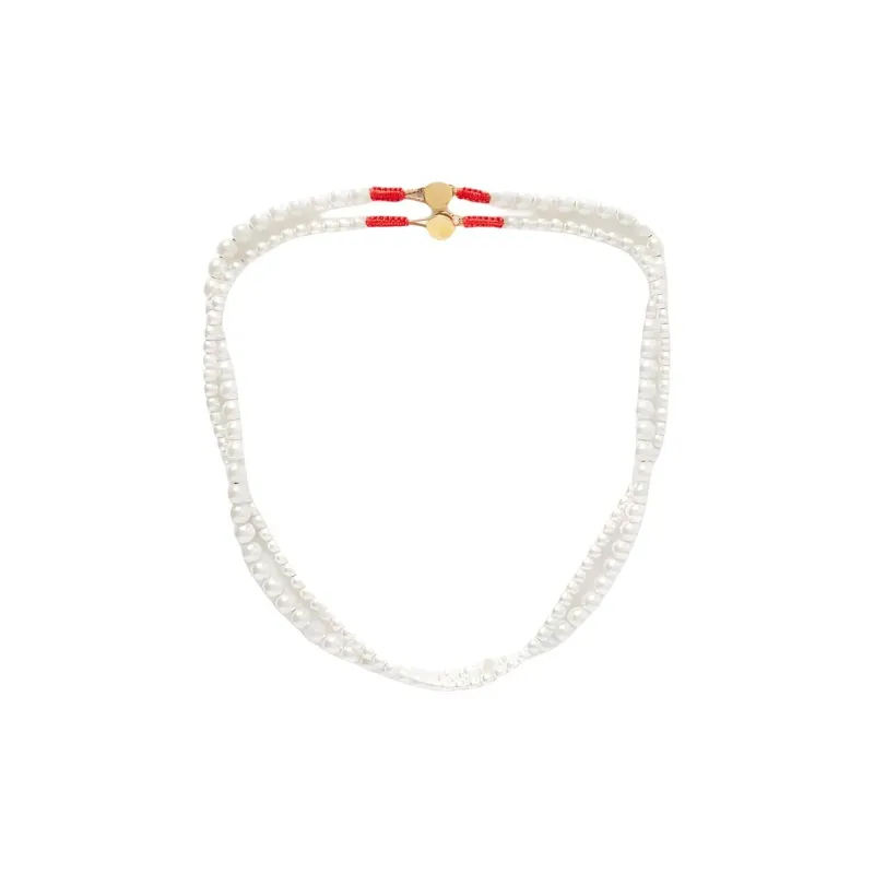 Roxanne Assoulin Artificial Pearl Necklaces Women's White-0