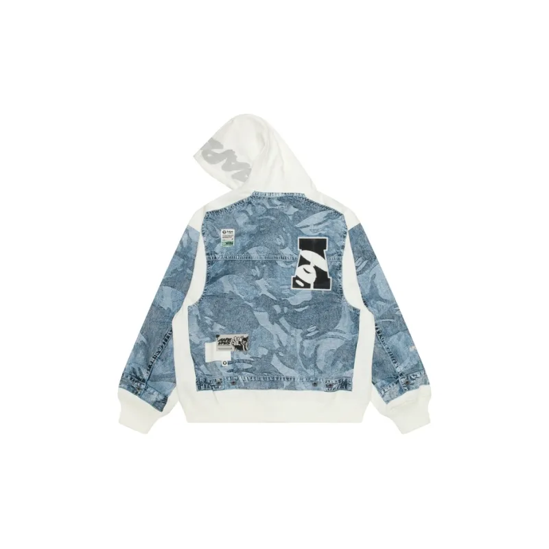 Aape By *A Bathing APE® Cotton Zip up Hoodie-1