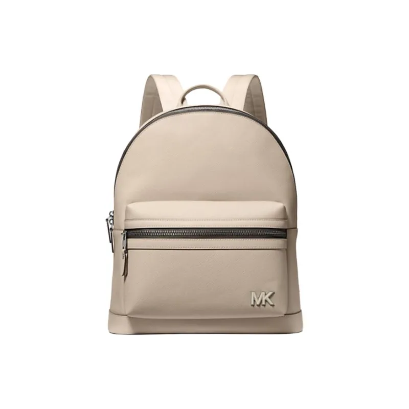 MICHAEL KORS Leather Backpack Regular Men's Beige-0