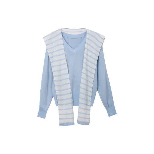 SUSANSAN Knitwear Women's Blue