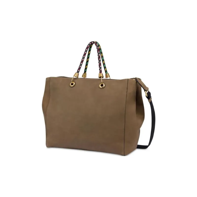 MOSCHINO Logo debossed Tote Bag-1