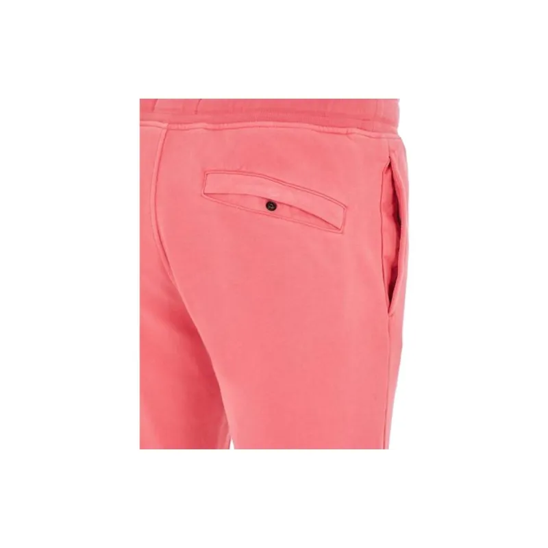 STONE ISLAND Knitted Sweatpants Men Pink-3