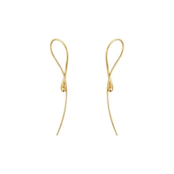 GEORG JENSEN 18K Gold Earrings Women's Gold