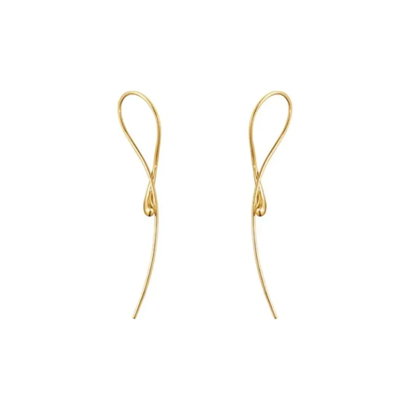 GEORG JENSEN 18K Gold Earrings Women's Gold-0