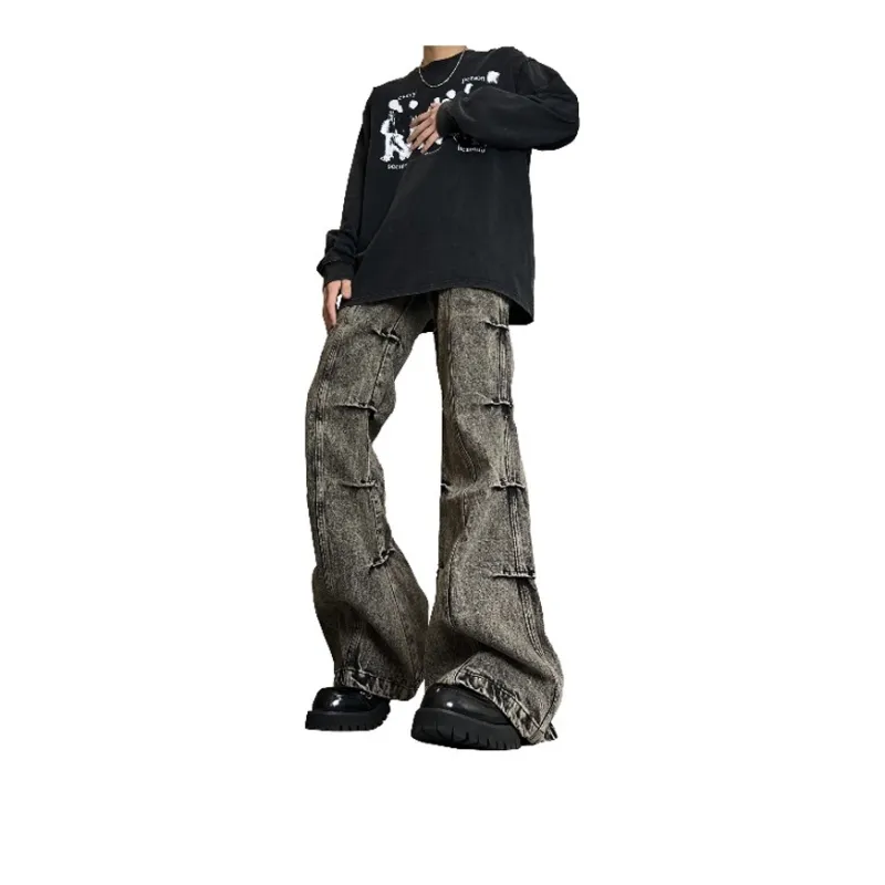 WELTER EXPERIMENT Jeans Unisex Black Gray-0