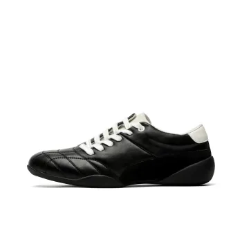 Fire Flying Fish Anti Slip Wear Resistant Low Top Casual Shoes Unisex Black