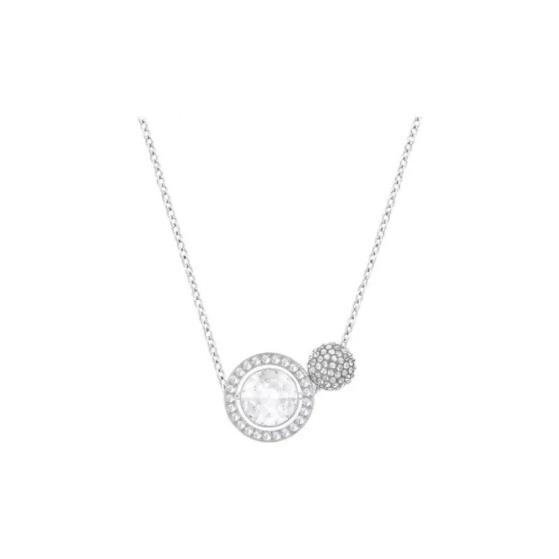 Swarovski Swarovski Crystal Ceramic Necklaces Women's Silver-1