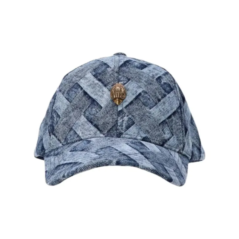 Kurt Geiger London Cotton Baseball Caps Unisex Blue-1